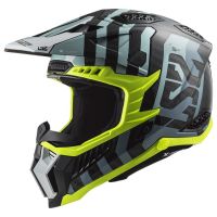 LS2 MX703 X-FORCE-06 CARBON-6K BARRIER off-road helma sky-modrá
